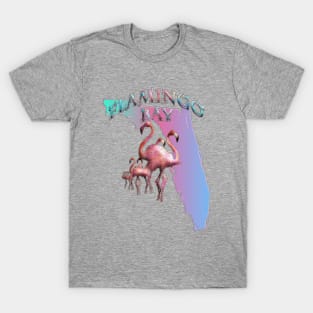 Flamingo Bay Florida T-Shirt